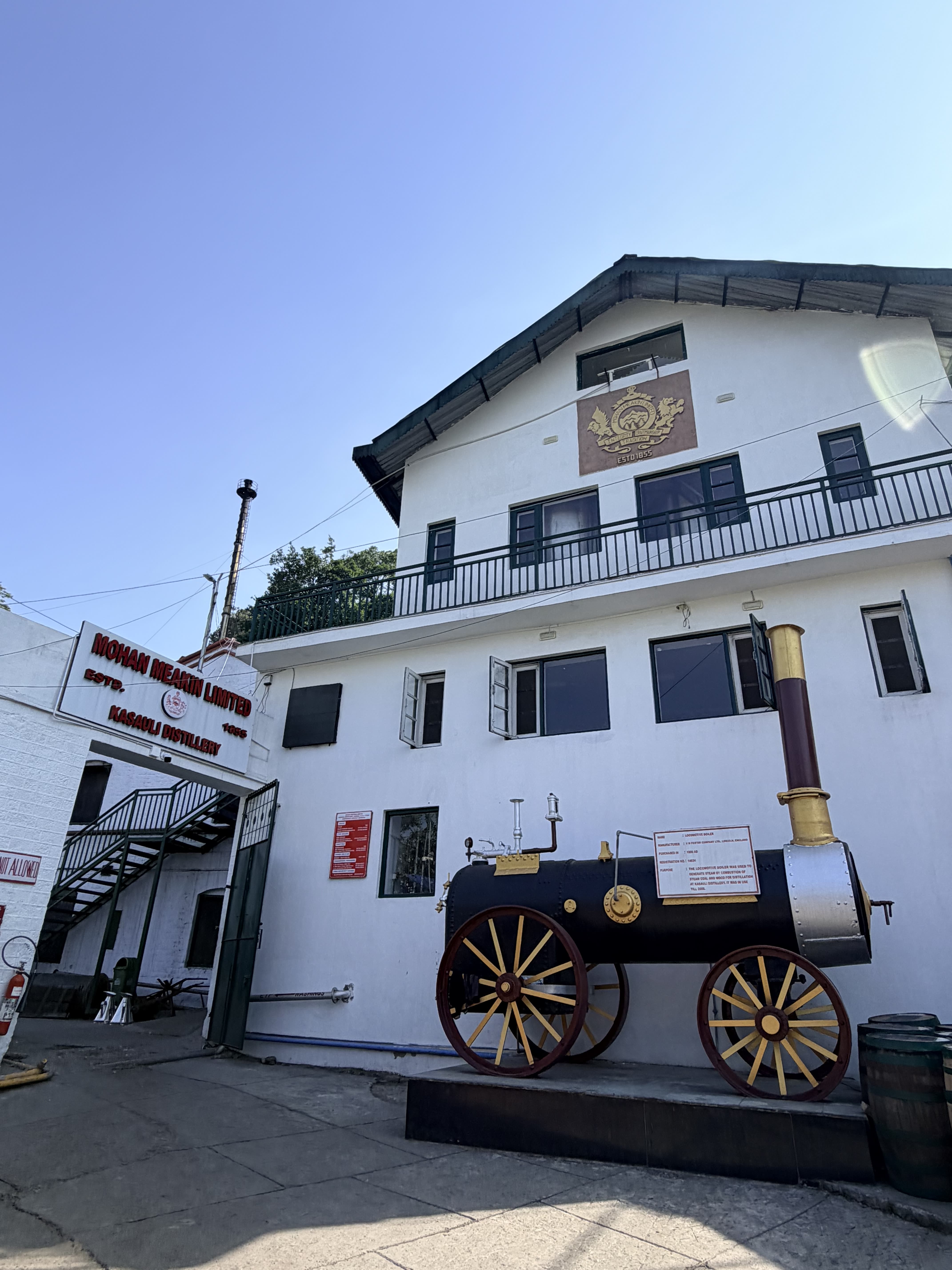 Asia's oldest operating distillery, Mohan Meakin, Kasauli, Himachal Pradesh